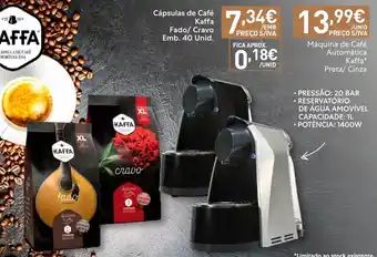 Recheio Cápsulas de Café Kaffa Fado/ Cravo promoção