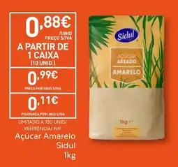 Recheio Açúcar Amarelo Sidul promoção