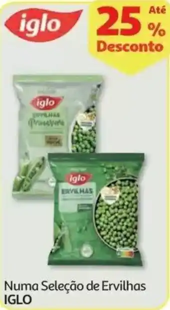 Auchan Ervilhas iglo promoção