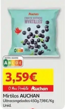 Auchan Mirtilos auchan promoção