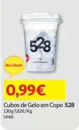 Auchan Cubos de Gelo em Copo 528 promoção
