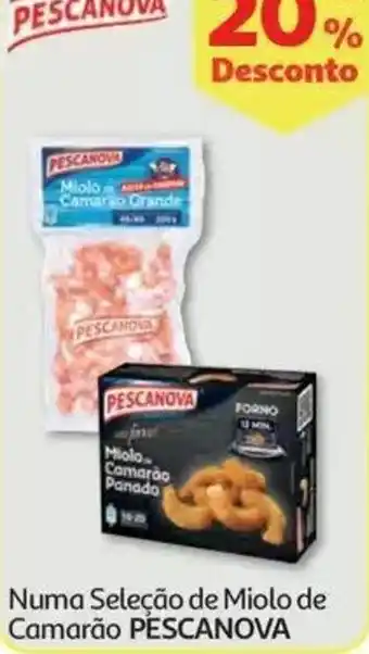 Auchan Miolo de Camarão Pescanova promoção