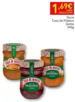 Recheio Casa de Mateus Doce de Abóbora promoção