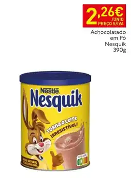 Recheio Nesquik achocolatado em pó promoção