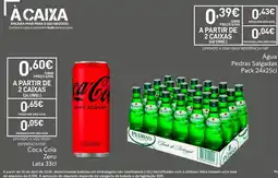 Recheio Coca Cola Zero promoção