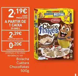 Recheio Bolacha Cuétara Chocoflakes promoção