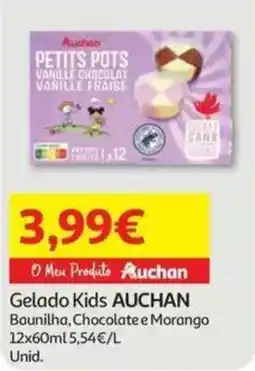 Auchan Gelado Kids Auchan promoção