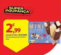 Auchan Gelado Palito Auchan promoção