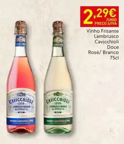 Recheio Vinho Frisante Lambrusco Cavicchioli promoção