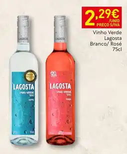 Recheio Lagosta vinho verde branco/rosé promoção