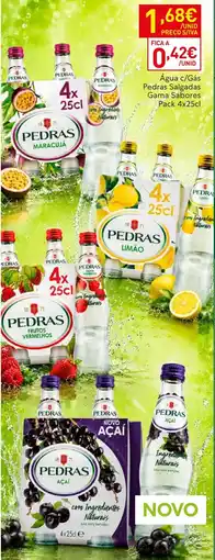 Recheio Pedras água c/gás salgadas promoção