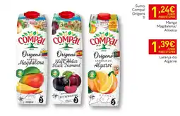 Recheio Sumo compal origens 1l promoção