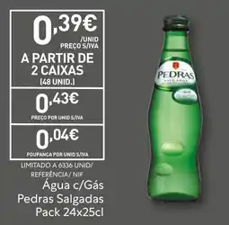 Recheio Água c/Gás Pedras Salgadas promoção