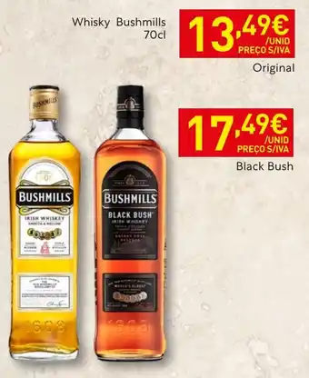 Recheio Whisky Bushmills promoção