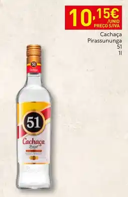 Recheio Cachaça Pirassununga 51 promoção