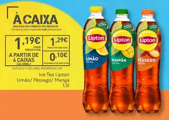 Recheio Ice Tea Lipton Limão/ Pêssego/ Manga promoção