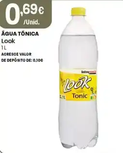 Intermarché Água tónica look promoção