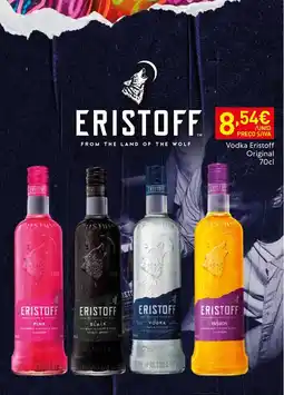 Recheio Vodka Eristoff Original promoção