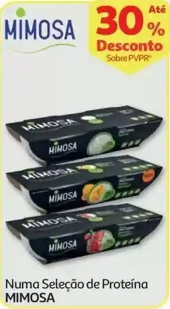 Auchan Numa Seleção de Proteína Mimosa promoção