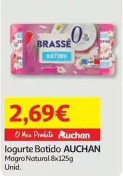 Auchan Iogurte Batido Auchan promoção