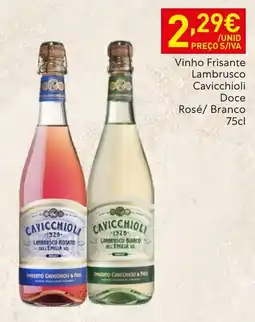 Recheio Vinho Frisante Lambrusco Cavicchioli promoção