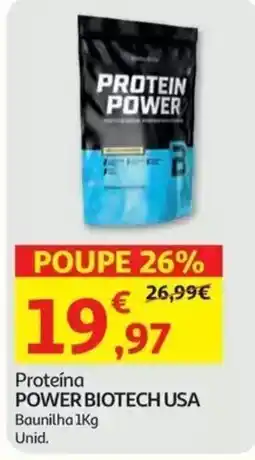 Auchan Proteína power biotech usa promoção