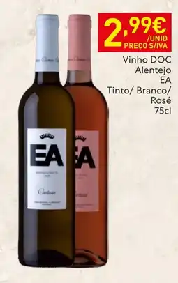 Recheio EA Vinho DOC Alentejo promoção