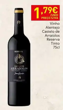 Recheio Castelo de Arraiolos Reserva promoção