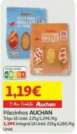 Auchan Pãezinhos auchan promoção