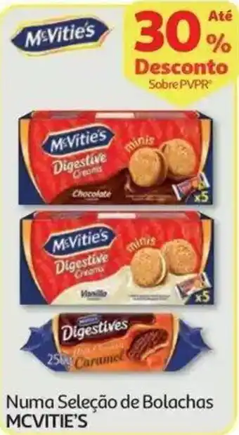 Auchan McVitie's Digestive Creams Chocolate promoção
