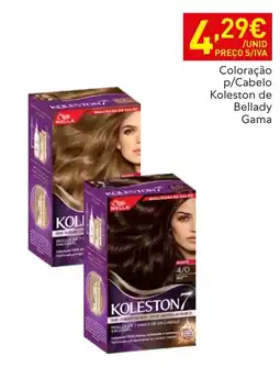 Recheio Coloração p/Cabelo Koleston de Bellady Gama promoção