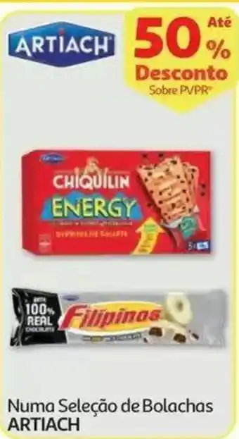 Auchan Numa Seleção de Bolachas Artiach promoção