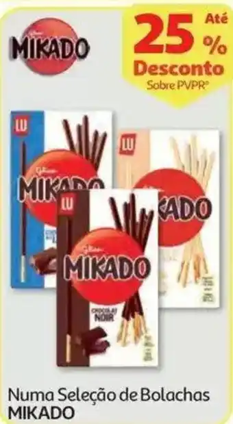 Auchan Numa Seleção de Bolachas Mikado promoção