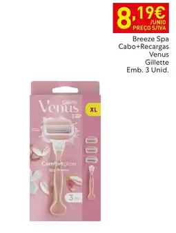Recheio Gillette Venus Comfortglide Spa Breeze promoção