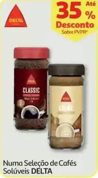 Auchan Numa Seleção de Cafés Solúveis DELTA promoção