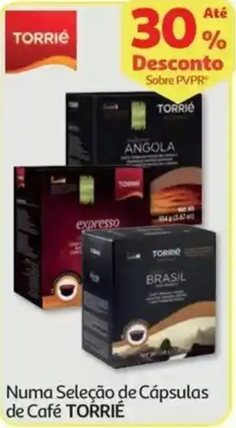 Auchan Numa Seleção de Cápsulas de Café TORRIÉ promoção