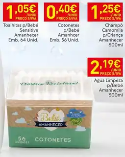 Recheio Cotonetes p/Bebé Amanhacer promoção