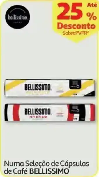 Auchan Cápsulas de Café Bellissimo promoção