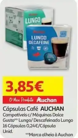 Auchan Cápsulas Café Auchan promoção