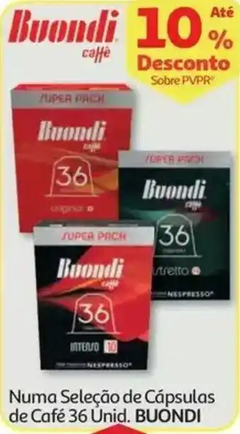 Auchan Buondi café promoção