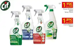 Recheio Cif Power & Shine Gama Spray promoção
