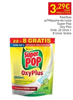Recheio Pastilhas p/Máquina de Loiça Super Pop Oxy Plus promoção