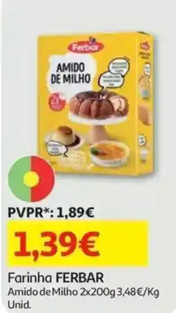 Auchan Farinha ferbar promoção