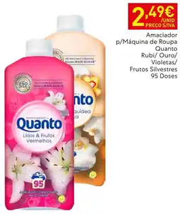 Recheio Amaciador p/Máquina de Roupa Quanto promoção