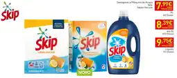 Recheio Detergente p/Máquina de Roupa Skip Sabão Natural promoção
