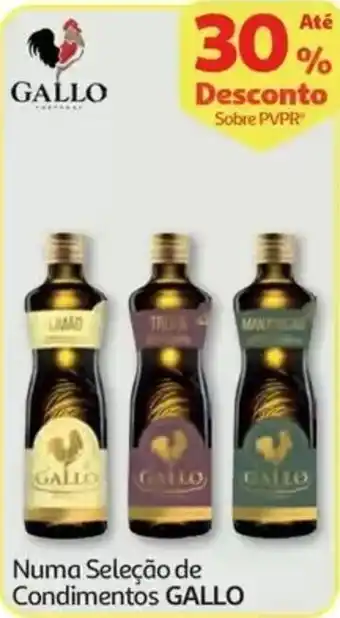 Auchan Numa Seleção de Condimentos GALLO promoção