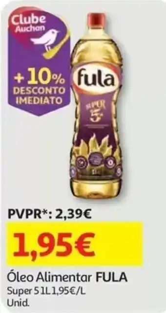 Auchan Óleo Alimentar Fula promoção