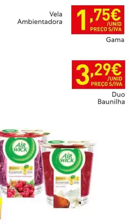 Recheio Vela Ambientadora Gama promoção