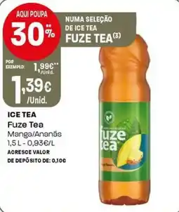 Intermarché Ice tea fuze tea promoção