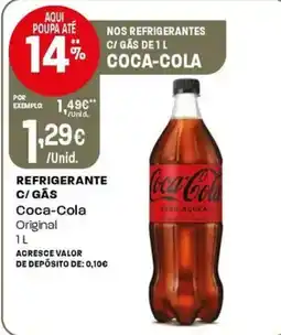 Intermarché Refrigerante c/gas coca-cola original promoção